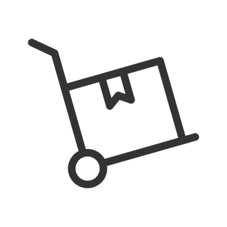 Ícone de carrinho de entrega