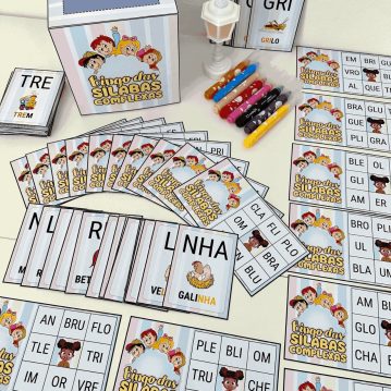 Bingo das Sílabas Complexas